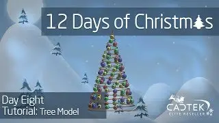 12 Days of Christmas: Bauble Tree SolidWorks Tutorial