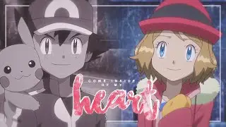 ❝come inside of my heart❞ - ash/serena (amourshipping)