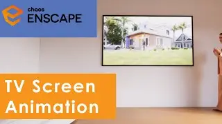 TV Screen Animation in Enscape || Enscape Nepali Tutorial