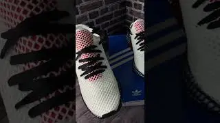 Кроссовки Adidas Deerapt - ‘White and Red’ - TRENDOFF