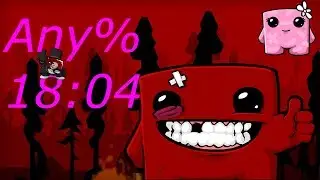 PB: 18:04 Super Meat Boy Any% Speedrun