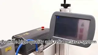 Overall Display and Marking Effect Demonstration of the Elegant Fiber Flying Laser Marking Machine.