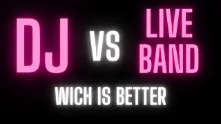 DJ Vs Band 🎶 Which is better for a Wedding or Quinceanera?