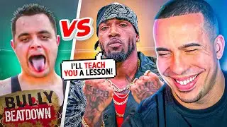 Rapper Bully too SCARED to Fight?! (Bully Beatdown)