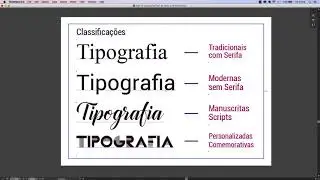 Tipografia parte #3 - Classificação tipográfica e Sites para download grátis