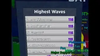 Ultimate Tower Defense! Wave Leaderboard! On New Map!