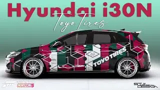 Hyundai i30N ToyoTires Livery - Forza Horizon 5 Design | Speedart