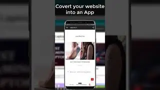 Convert Your Website to an Android App and Publish to the Play Store #shorts