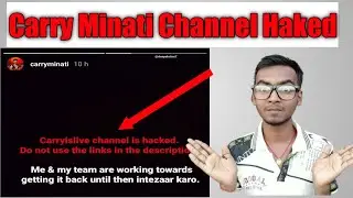 Carry Minati channel is hacked | Tech Guru Saroj | in nepali
