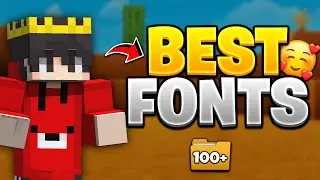 Best FONT PACK 🤯 For Your Minecraft Videos and Thumbnails 🔥 (Don't Miss !!)