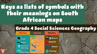 Keys as Lists of Symbols with their Meanings | Grade 4 Social Sciences (Geography) | CAPS Aligned