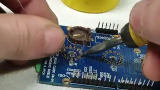 Soldering socket pins for installing IN-14 nixie tubes NCS314 NCT414 v2