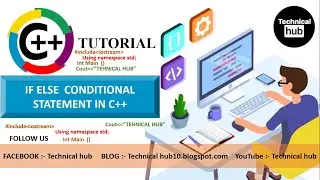 If Else control statement || C++ if else statement || If/Else Statement in c++ programming 'ifelse'