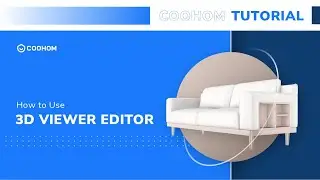 3D Furniture Model Editor for Lighting, Texture, and Angles by Coohom