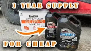 Save Big on Motor Oil!
