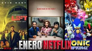 ESTRENOS NETFLIX ENERO 2024│ Cine Con CrisZ