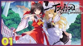 Touhou Spell Carnival - PARTE 01 - GAMEPLAY EN ESPAÑOL SIN COMENTAR