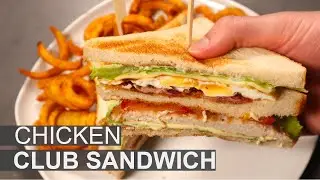 Chicken Club Sandwich - mehr als nur ein Snack (Rezept)