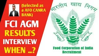 FCI AGM RESULTS & INTERVIEW WHEN ..?