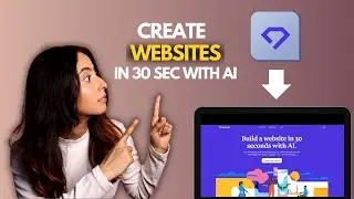 How To Build A Fast Website In 30 Sec With AI | Techno Wani