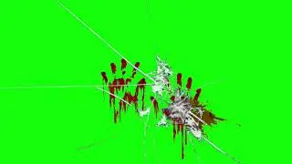 FREE Halloween Bloody Hand Green Screen   Chroma Key