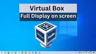 Make windows a full display on Virtual Box HD