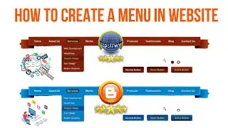How to Create a Menu in Website