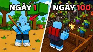 100 Days to Survive the Zombie Apocalypse | Roblox Survive the Apocalypse