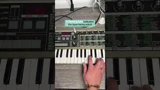 Did you know you can layer programs on the Korg microKORG 🤯?!⁠