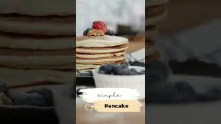 Simple Pancake  #shorts #pancake
