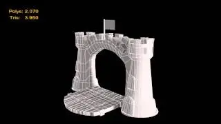 Low Poly Draw Bridge