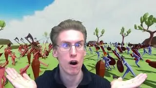 Totally Accurate Battle Simulator #1 Опробуем