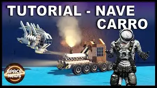 Como construir uma NAVE/CARRO em Space Engineers - TUTORIAL