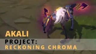 PROJECT Akali Reckoning Chroma - League of Legends