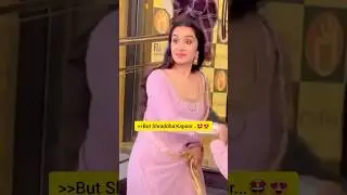 There is no one like Shraddha Kapoor...❤️🌸...#shraddhakapoor #bollywood