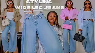 7 WAYS TO WEAR WIDE LEG JEANS IN SPRING/SUMMER 2024  | CLASSY , CHIC OUTFITS FORMULAS TO FOLLOW