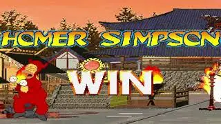 Chrigar Mugen: Homer Simpson vs Evil Ryu