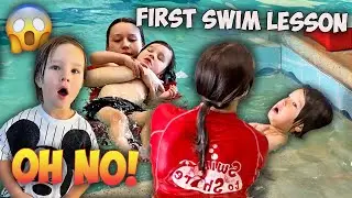 TODDLER SWIM CLASS FAIL and TEACHER DOES SOMETHING WE DID'NT EXPECT!
