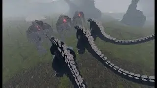 Godzilla Ultima vs Mechagodzilla 2021! Battle of the 