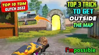 TOP 3 TRICK TO GET OUTSIDE THE TDM | TDM GLITCH  | Tdm ke bahar kaise Jaaye 2021 | Tdm Tips & Tricks