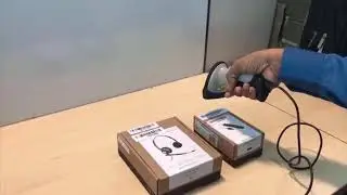 How to issue materials to production using a bluetooth scanner.