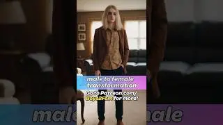Man Transforms Into A Beautiful Woman [TG TF Sequence]