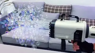 Biggest Gatling Bubble Gun 2021 - Automatic Bubble Machine