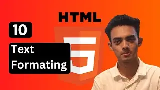 Text formating in Html | 10 | Html 5 #2023