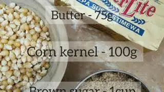 CARAMEL POPCORN RECIPE | EASY CARAMEL POPCORN RECIPE | HOMEMADE CARAMEL POPCORN RECIPE
