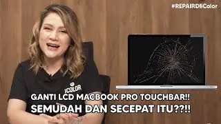 GANTI LCD MACBOOK SUSAH?? SEMUDAH ITU DOANG KOK!