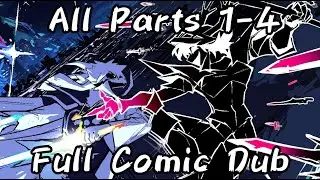 Deltarune Dess&Asriel FULL Comic Dub [Parts 1-4]