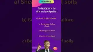 Geotechnical Engineering || Soil Mechanics || Shallow Foundation