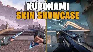 Valorant New "KURONAMI" Skin Bundle In Game Showcase