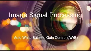 (6) Auto White Balance Gain Control | Image Signal Processing Pipeline Tutorial Series